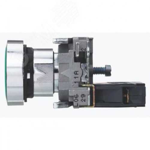 Кнопка зеленая I без фиксации 1но