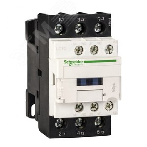 Пускатель магнитный 25А катушка управления 220В АС 1НО+1НЗ LC1D