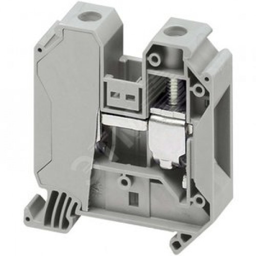 Клеммник винтовой проходной 35мм.кв 2 точки подключения