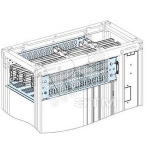 Крышка для секционных горизонтальных шин 650х400мм
