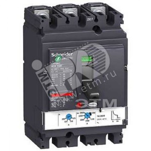 Выключатель автоматический 3П2Т TM250D NSX250B