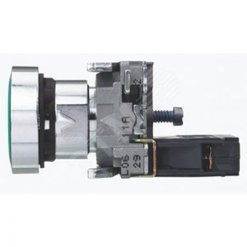 Кнопка зеленая I без фиксации 1но