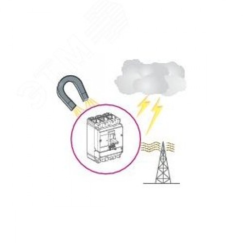 Выключатель автоматический 100B 25kA 3P 16A EasyPact CVS