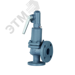 Клапан предохранительный чугунный фланцевый ПРЕГРАН КПП 496-01-16-ЗН-080x125- 6,6 ДУ 80х125РУ 16предохр.