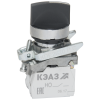 Переключатель КПЕ2620РС-черный-2но+0нз-ручка-фикс-3поз-IP65