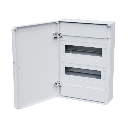 Щит  ЩРН-п-24 белый с белой дверью IP40 OptiBox PRO