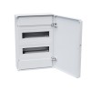 Щит  ЩРН-п-24 белый с белой дверью IP40 OptiBox PRO