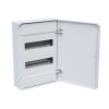 Щит  ЩРН-п-24 белый с белой дверью IP40 OptiBox PRO