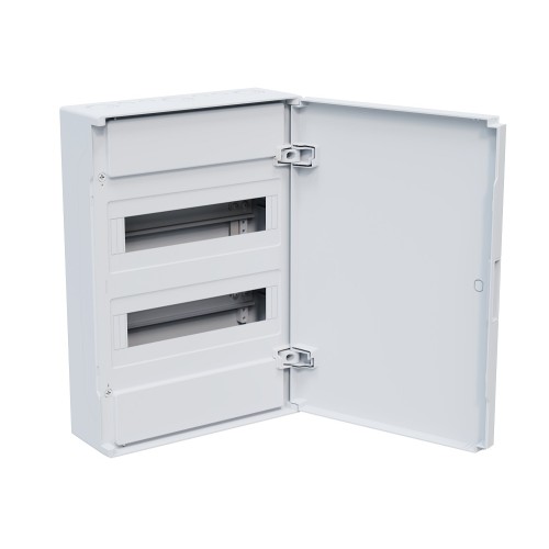 Щит  ЩРН-п-24 белый с белой дверью IP40 OptiBox PRO