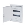 Щит  ЩРВ-п-24 белый с белой дверью IP40 OptiBox PRO