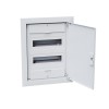 Щит  ЩРВ-п-24 белый с белой дверью IP40 OptiBox PRO