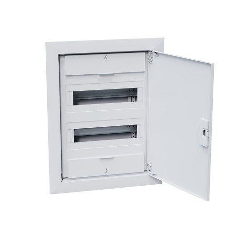 Щит  ЩРВ-п-24 белый с белой дверью IP40 OptiBox PRO