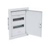 Щит  ЩРВ-п-24 белый с белой дверью IP40 OptiBox PRO