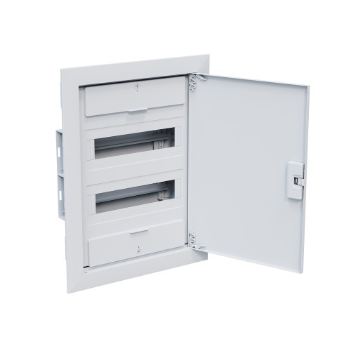 Щит  ЩРВ-п-24 белый с белой дверью IP40 OptiBox PRO