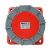 Розетка фланцевая наклонная 445-125А-6h-380AC-3P+PE+N-IP67