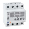 Реле напряжения OptiRel D PVC-3-63 с ЖК-дисплеем и контролем тока трехфазный 63 А