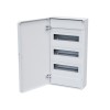 Щит  ЩРН-п-36 белый с белой дверью IP40 OptiBox PRO