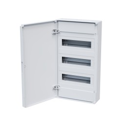 Щит  ЩРН-п-36 белый с белой дверью IP40 OptiBox PRO