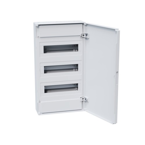 Щит  ЩРН-п-36 белый с белой дверью IP40 OptiBox PRO