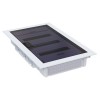 Щит ЩРВ-п-36 белый с черной полупрозрачной дверью IP40 OptiBox PRO