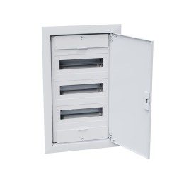 Щит  ЩРВ-п-36 белый с белой дверью IP40 OptiBox PRO