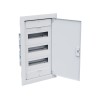 Щит  ЩРВ-п-36 белый с белой дверью IP40 OptiBox PRO