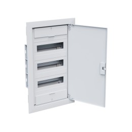 Щит  ЩРВ-п-36 белый с белой дверью IP40 OptiBox PRO