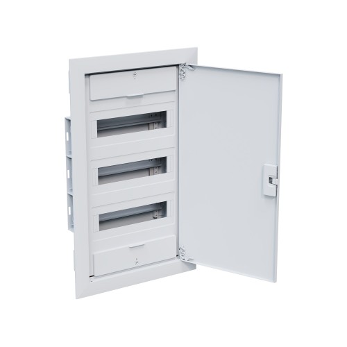 Щит  ЩРВ-п-36 белый с белой дверью IP40 OptiBox PRO