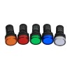Лампа AD22DS(LED) матрица D22мм желтый 230В