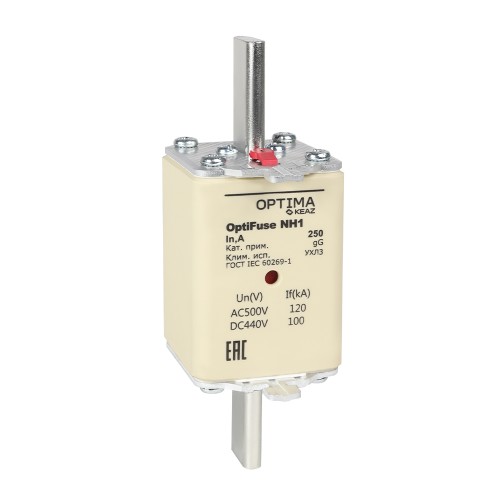 Вставка плавкая OptiFuse NH1-250-gG-УХЛ3