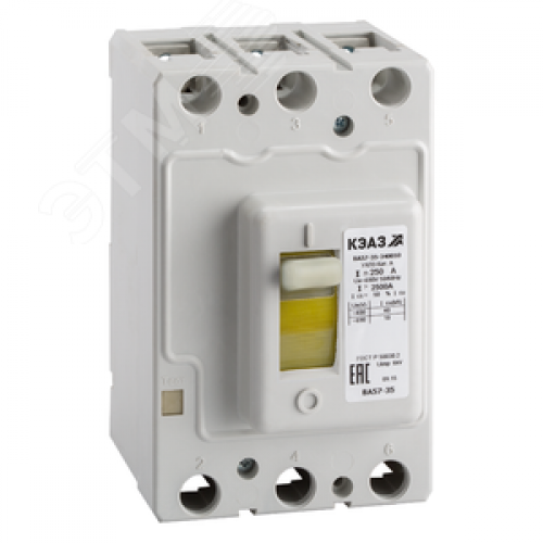 Выключатель автоматический ВА57-35-340010-125А-1250-690AC-УХЛ3