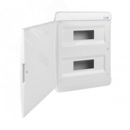 Щит распределительный встраиваемый пластиковый 24 модуля ЩРВ-п-24 OptiBox P-BVN-2-24-IP41