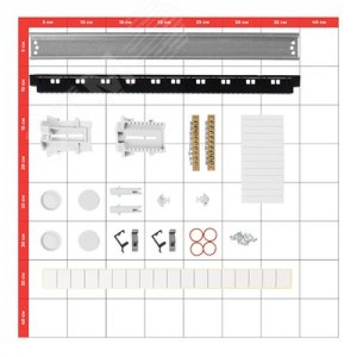 Щит распределительный навесной пластиковый 18 модулей ЩРН-п-18 OptiBox P-BNK-3-18-IP65
