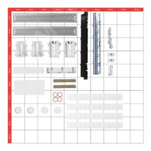 Щит распределительный навесной пластиковый 24 модуля ЩРН-п-24 OptiBox P-BNK-3-24-IP65