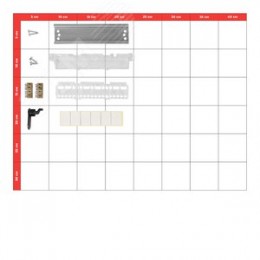 Щит распределительный навесной пластиковый 6 модулей ЩРН-п-6 OptiBox P-CNK-1-06-IP41