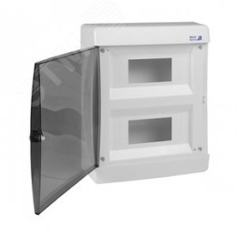 Щит распределительный навесной пластиковый 18 модулей ЩРН-п-18 OptiBox P-CNK-1-18-IP41