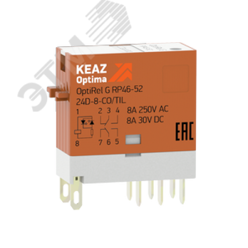 Реле промежуточное OptiRel G RP46-51-24D-12-CO-S/TIL