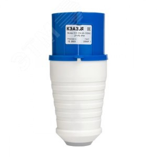 Вилка 023-32А-6h-220AC-2P+PE-IP44