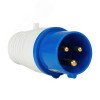 Вилка 023-32А-6h-220AC-2P+PE-IP44