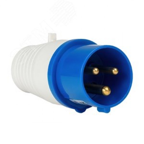 Вилка 023-32А-6h-220AC-2P+PE-IP44