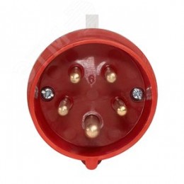 Вилка кабельная 015-16А-6h-380AC-3P+PE+N-I