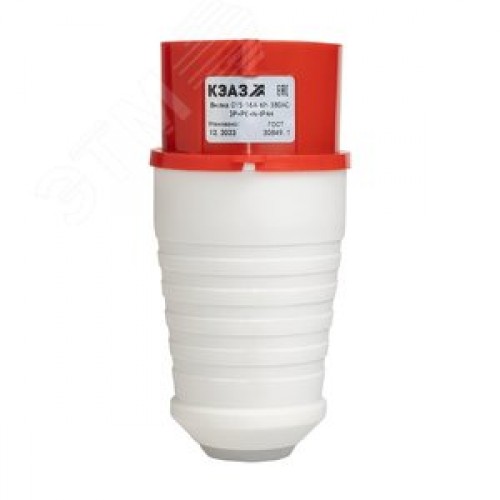 Вилка кабельная 015-16А-6h-380AC-3P+PE+N-I