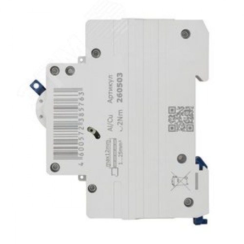 Выключатель автоматический однополюсный 16А C 6кА AC OptiDin BM63-1C16-УХЛ3