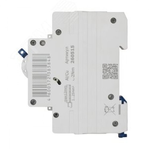 Выключатель автоматический однополюсный 6А C 6кА AC OptiDin BM63-1C6-УХЛ3