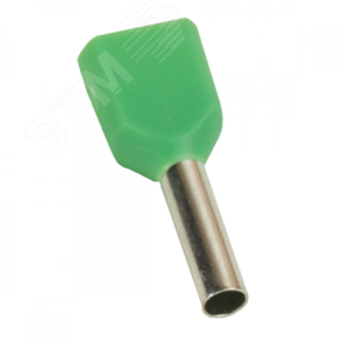 Наконечник штыревой втулочный под два провода НШвИ2 OptiKit T-Shv2-PVC- 1,0-8 (100шт)