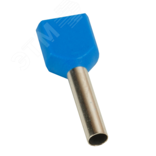 Наконечник штыревой втулочный под два провода НШвИ2 OptiKit T-Shv2-PVC- 2,5-12 (100шт)