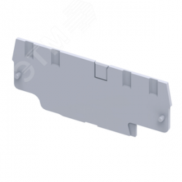 Крышка концевая OptiClip EPCX2,5/4-QUATTRO-серый для клемм CX2,5/4-QUATTRO