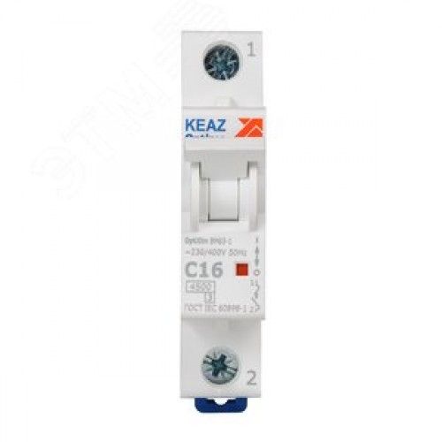 Выключатель автоматический однополюсный 16А C 4,5кА AC OptiDin BM63-1C16-4,5-УХЛ3