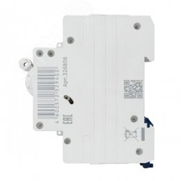 Выключатель автоматический двухполюсный 32А C 4,5кА AC OptiDin BM63-2C32-4,5-УХЛ3