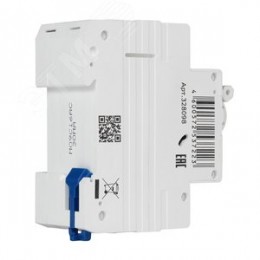 Выключатель автоматический дифференциального тока АВДТ с защитой от сверхтоков 2П 16А 30мА AC 4,5кА OptiDin D63-22C16-AC-У3